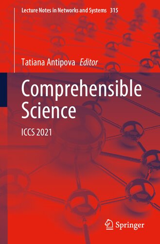 Comprehensible Science Iccs 2021 Lecture Notes In Networks And Systems 315 1st Ed 2022 Tatiana Antipova