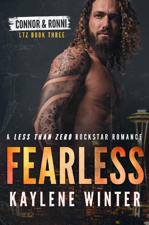 Fearless A Less Than Zero Rockstar Romance Book 3 Connor Ronni Kaylene Winter