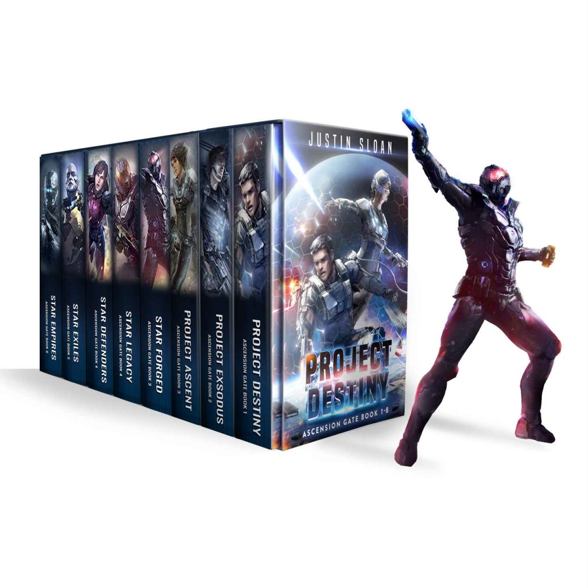 Ascension Gate Complete Omnibus Books 18 Justin Sloan