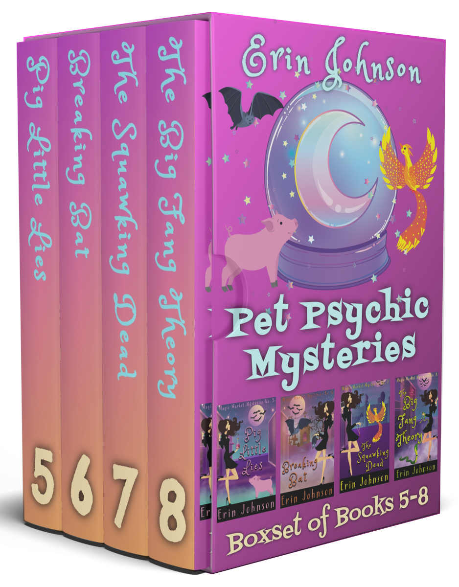 Pet Psychic Mysteries Box Set Books 58 Kindle Erin Johnson