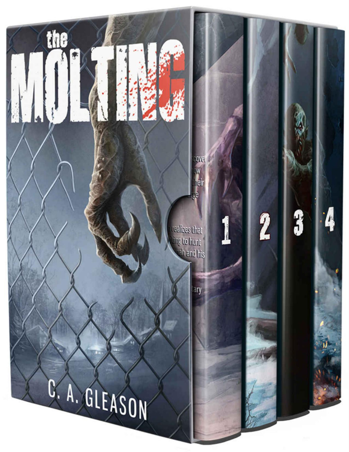 The Molting The Complete Four Book Series Ca Gleason