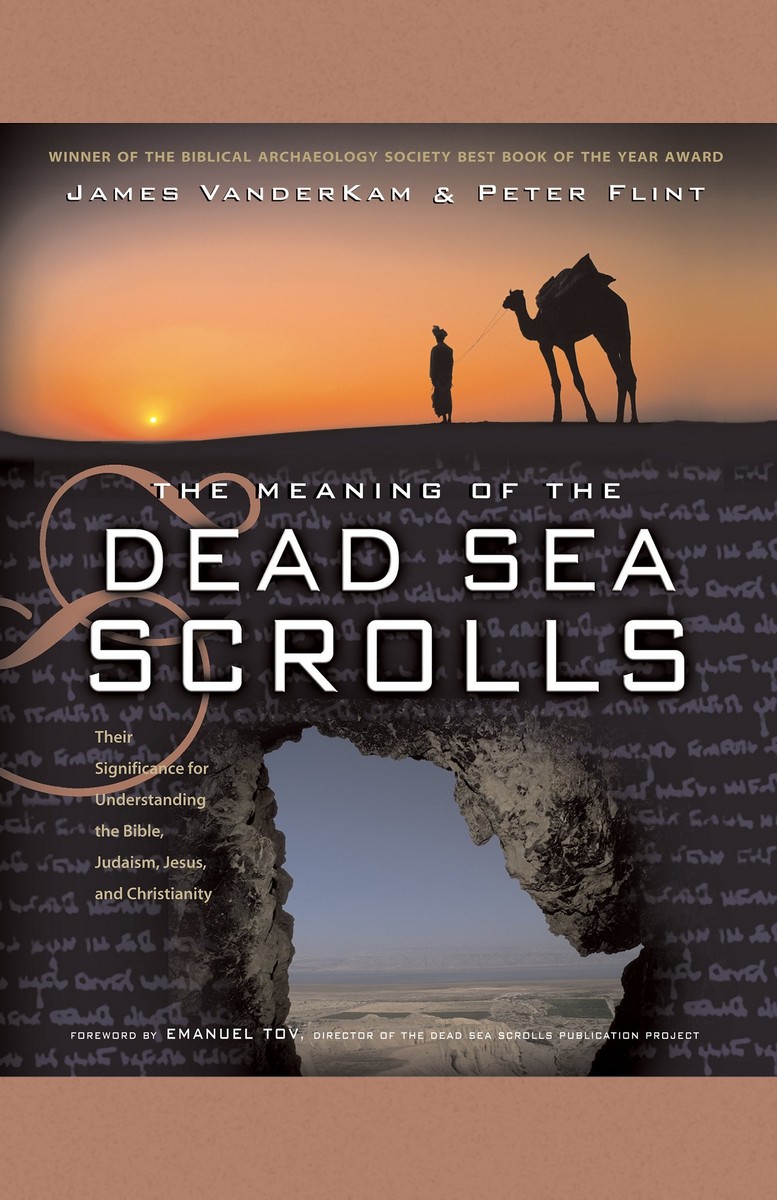 The Meaning Of The Dead Sea Scrolls James Vanderkam Peter Flint