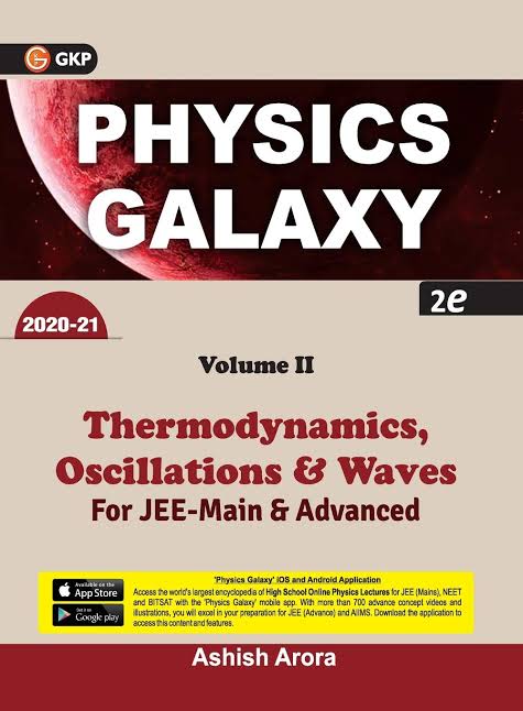Physics Galaxy Thermodynamics Oscillations And Waves For Iitjee Vol 2 Original Pdf Ashish Arora