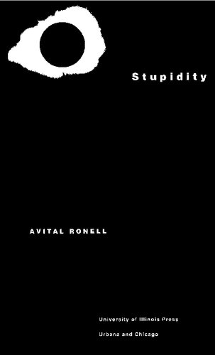 Stupidity Avital Ronell
