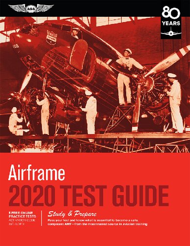 Airframe Test Guide 2020 Study Prepare Asa Test Prep Board