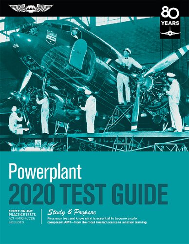 Powerplant Test Guide 2020 Study Prepare 2020th Edition Aviation Supplies Academics