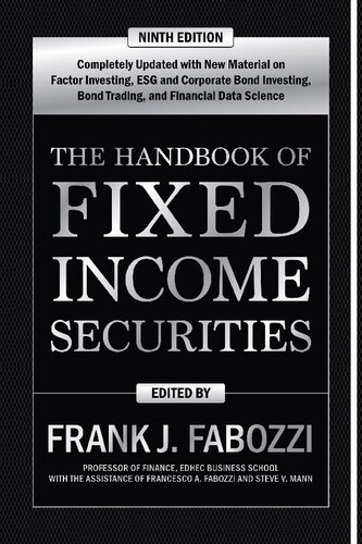 The Handbook Of Fixed Income Securities Ninth Edition Ninth Frank J Fabozzi