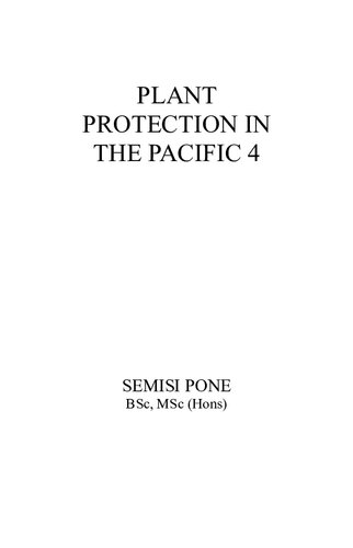 Plant Protection In The Pacific Semisi Pone