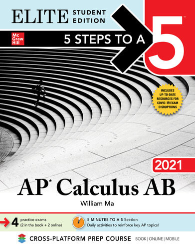 5 Steps To A 5 Ap Calculus Ab Elite Student Edition William Ma