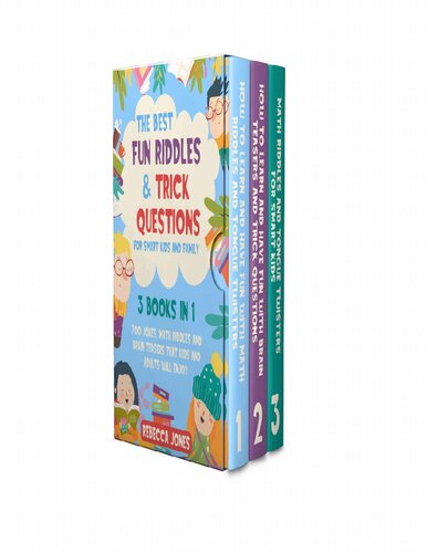 The Best Fun Riddles Trick Questions For Smart Kids And Family 3 Books In 1 700 Jokes Math Riddles And Brain Teasers That Kids And Adults Will Enjoy 4 Rebecca Jones