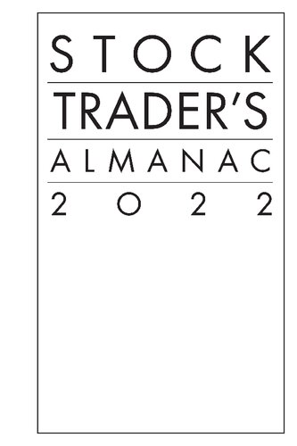 Stock Traders Almanac 2022 Almanac Investor Series 17th Edition Hirsch