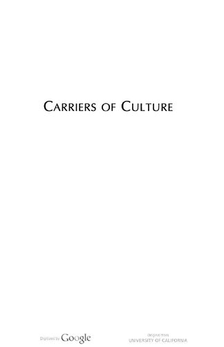 Carriers Of Culture Labor On The Road In Nineteenthcentury East Africa Illustrated Stephen Rockel Editor