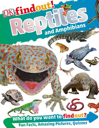 Dkfindout Reptiles And Amphibians Illustrated Dk