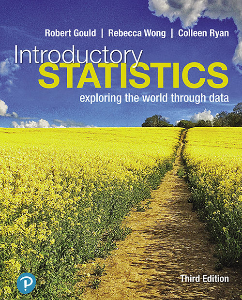 Introductory Statistics Exploring The World Through Data 3rd Edition Robert Gould