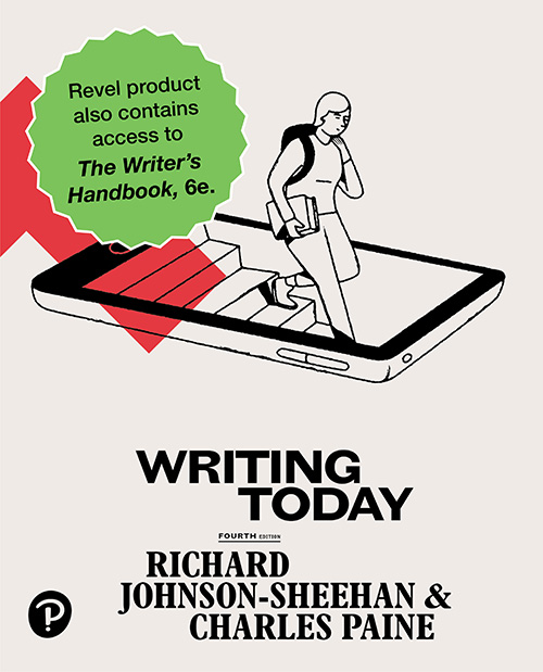 Writing Today 4e Richard Johnsonsheehan Charles Paine Johnsonsheehan