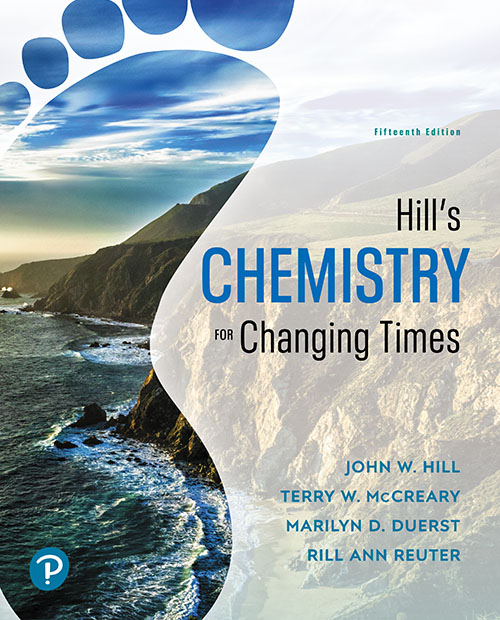 Mastering Chemistry For Chemistry For Changing Times 15e John W Hill Terry W Mccreary Rill Ann Reuter Marilyn D Duerst Hill