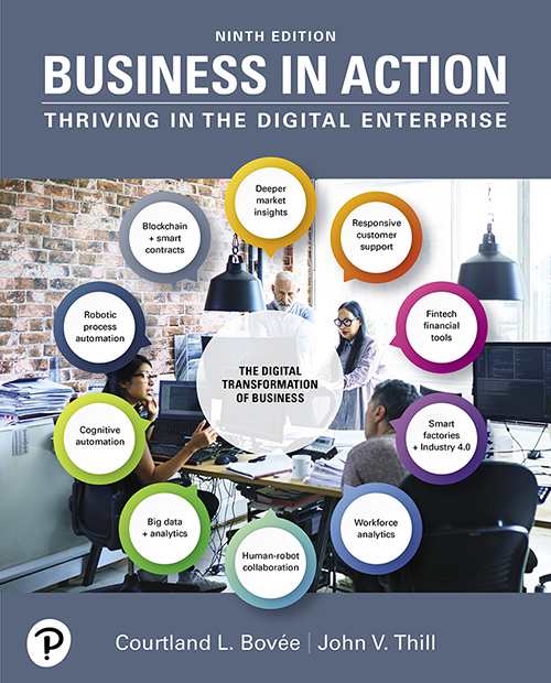Bovee Business In Action 9e Etext 20 Full Title Cr2 Closed Courtland L Bovee John V Thill Bovee
