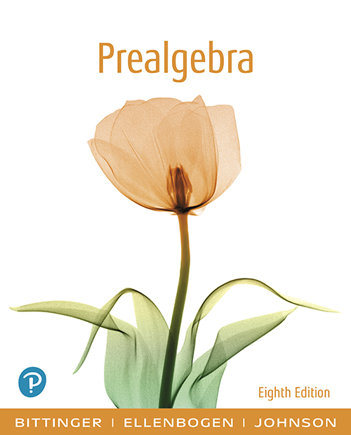 Upgrade 20 For Prealgebra 8e Marvin L Bittinger David J Ellenbogen Barbara L Johnson Bittinger