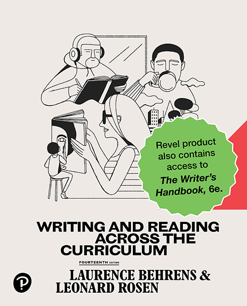 Writing And Reading Across The Curriculum Fourteenth Edition 14th Edition Laurence Behrens