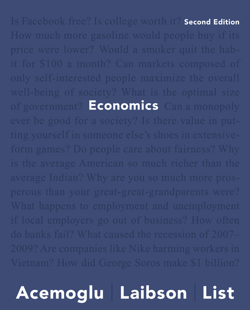 Economics 2e Daron Acemoglu David Laibson John List Acemoglu