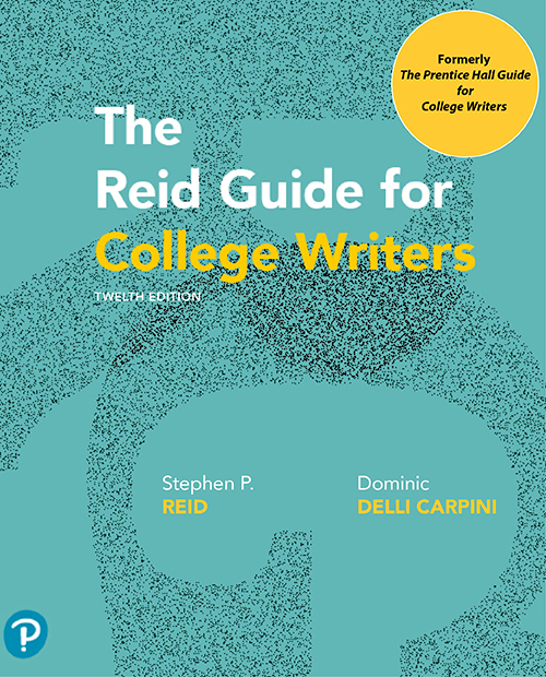 The Prentice Hall Guide For College Writers 12e Stephen Reid Dominic Dellicarpini Reid