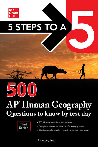 5 Steps To A 5 500 Ap Human Geography Questions To Know By Test Day Third Edition Anaxos