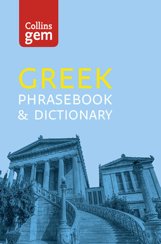 Collins Greek Phrasebook And Dictionary Fourth Edition Collins Dictionaries