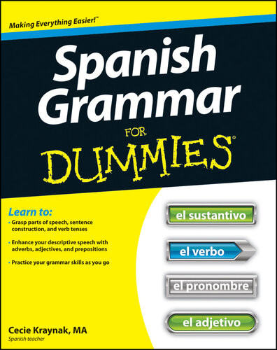 Spanish Grammar For Dummies Cecie Kraynak