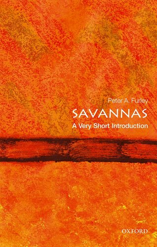 Savannas A Very Short Introduction Peter A Furley