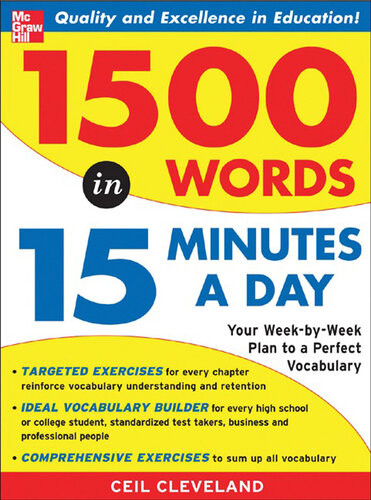 1500 Words In 15 Minutes A Day Ceil Cleveland