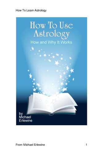 Interpret Astrology The Planetary Combinations Michael Erlewine