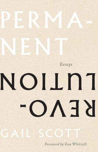 Permanent Revolution Essays Gail Scott