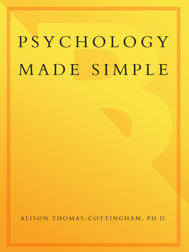 Psychology Made Simple Alison Thomascottingham