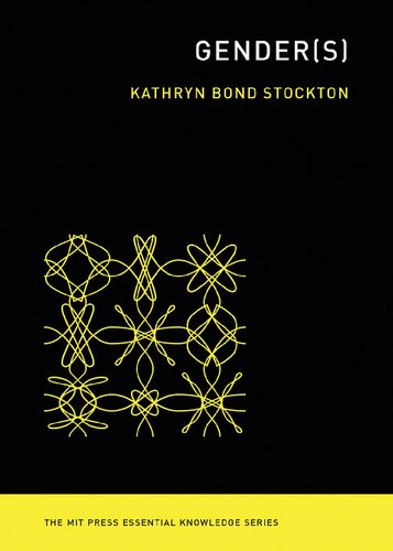 Genders The Mit Press Essential Knowledge Series Kathryn Bond Stockton