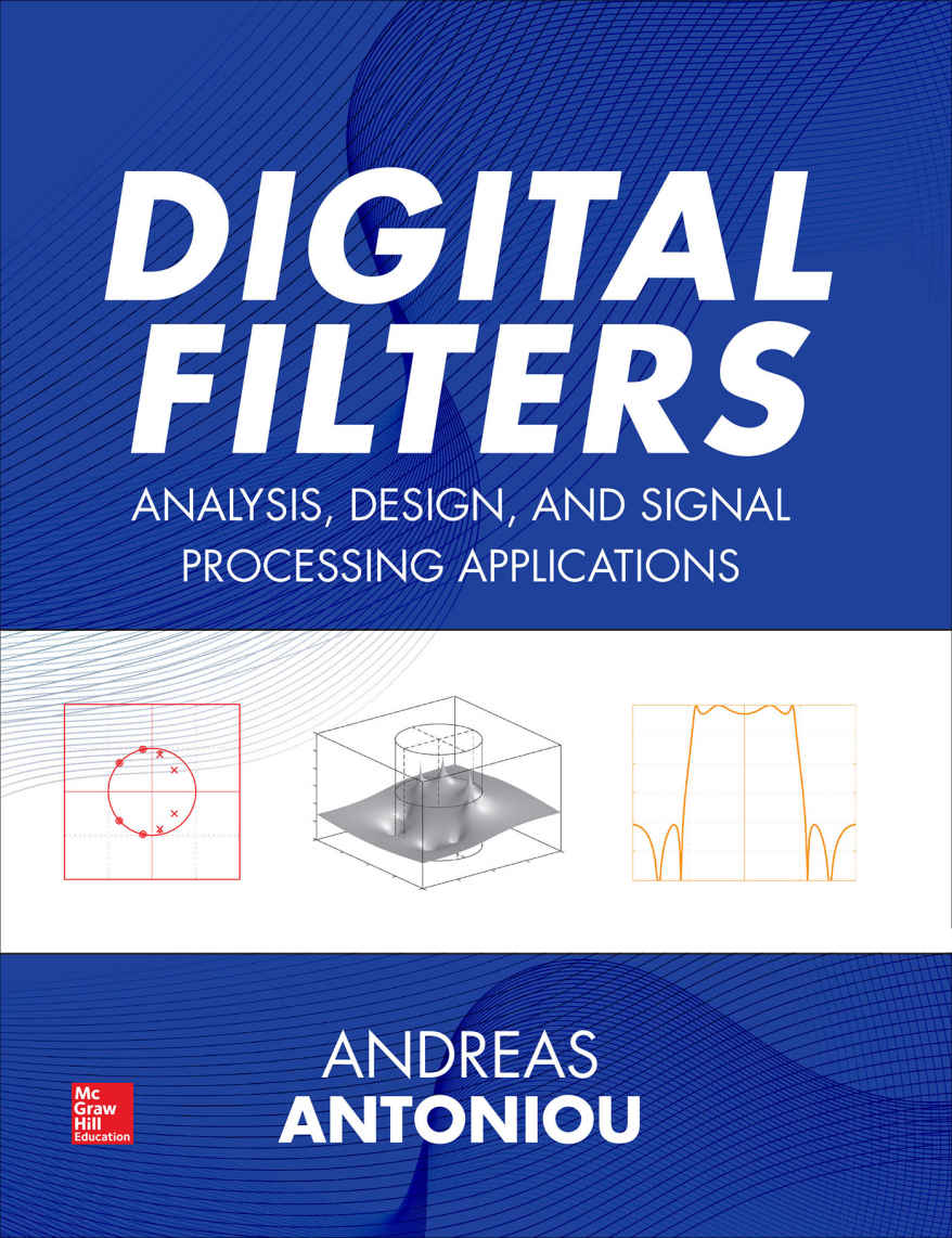 Digital Filters Analysis Design And Signal Processing Applications Andreas Antoniou Antoniou