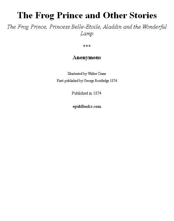 The Centennial Frog And Other Stories Anonymous Anonymous