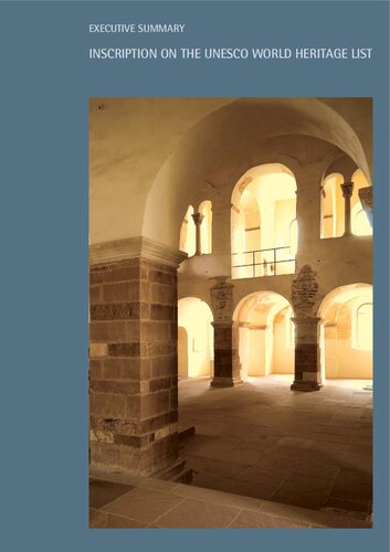 The Carolingian Westwork And The Civitas Corvey Nomination For Inscription On The Unesco World Cultural And Natural Heritage List Christoph Heuter