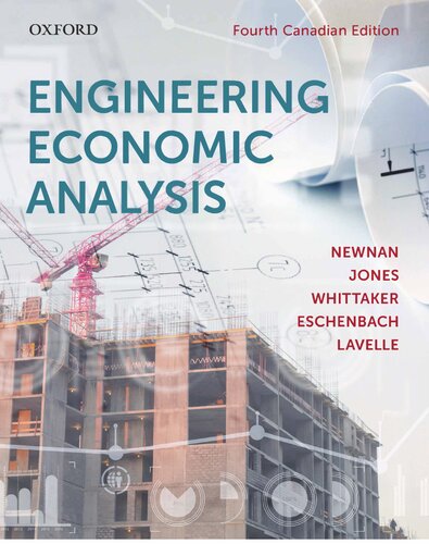 Engineering Economic Analysis Fourth Canadian Edition 4th Ted G Eschenbach Author Donald G Newnan Author
