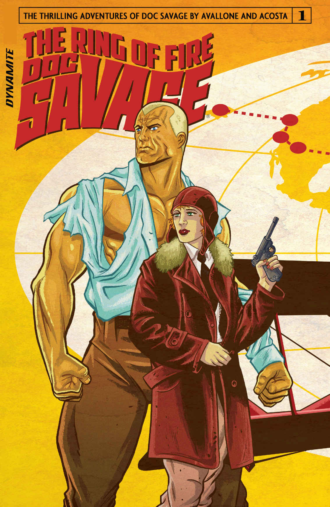 Doc Savage The Ring Of Fire 1 David Avallone Avallone David