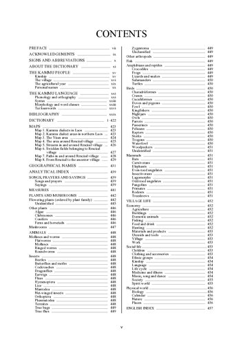Dictionary Of Kammu Yuan Language And Culture Svantesson Janolof Raw Kam Kristina Lindell Hkan Lundstrom