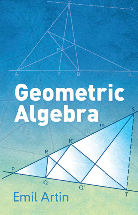 Geometric Algebra Dover Books On Mathematics Emil Artin Artin