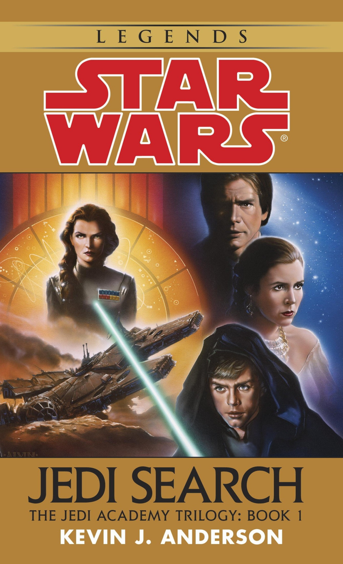 Jedi Search Star Wars The Jedi Academy Volume 1 Of The Jedi Academy Trilogy Kevin Anderson Anderson