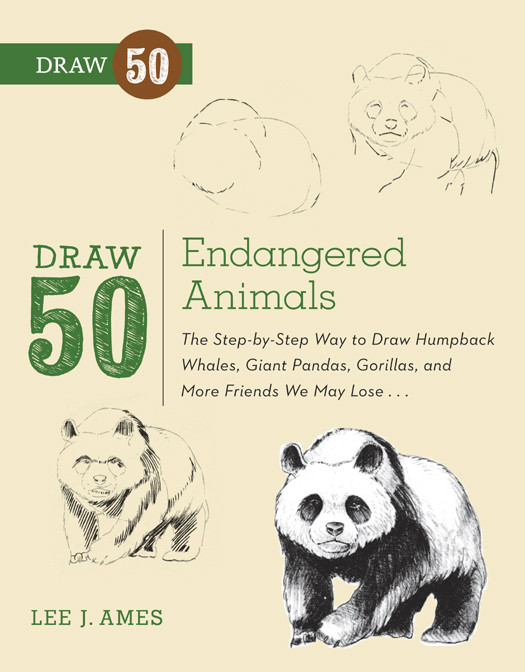 Draw 50 Endangered Animals Lee J Ames Ames Lee J