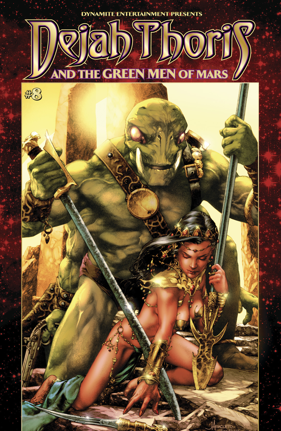 Dejah Thoris And The Green Men Of Mars 8 Mark Rahner Lui Antonio