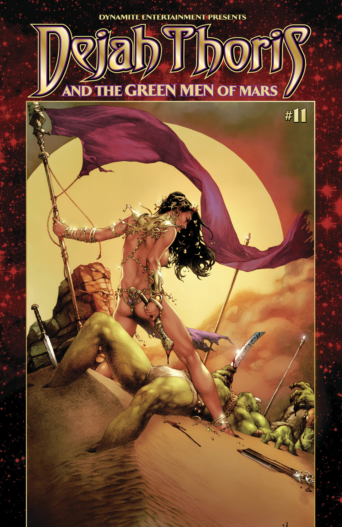 Dejah Thoris And The Green Men Of Mars 11 Mark Rahner Jethro Morales