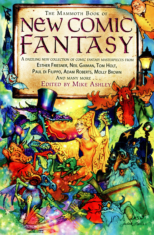 The Mammoth Book Of New Comic Fantasy Mike Ashley Ashley Mike