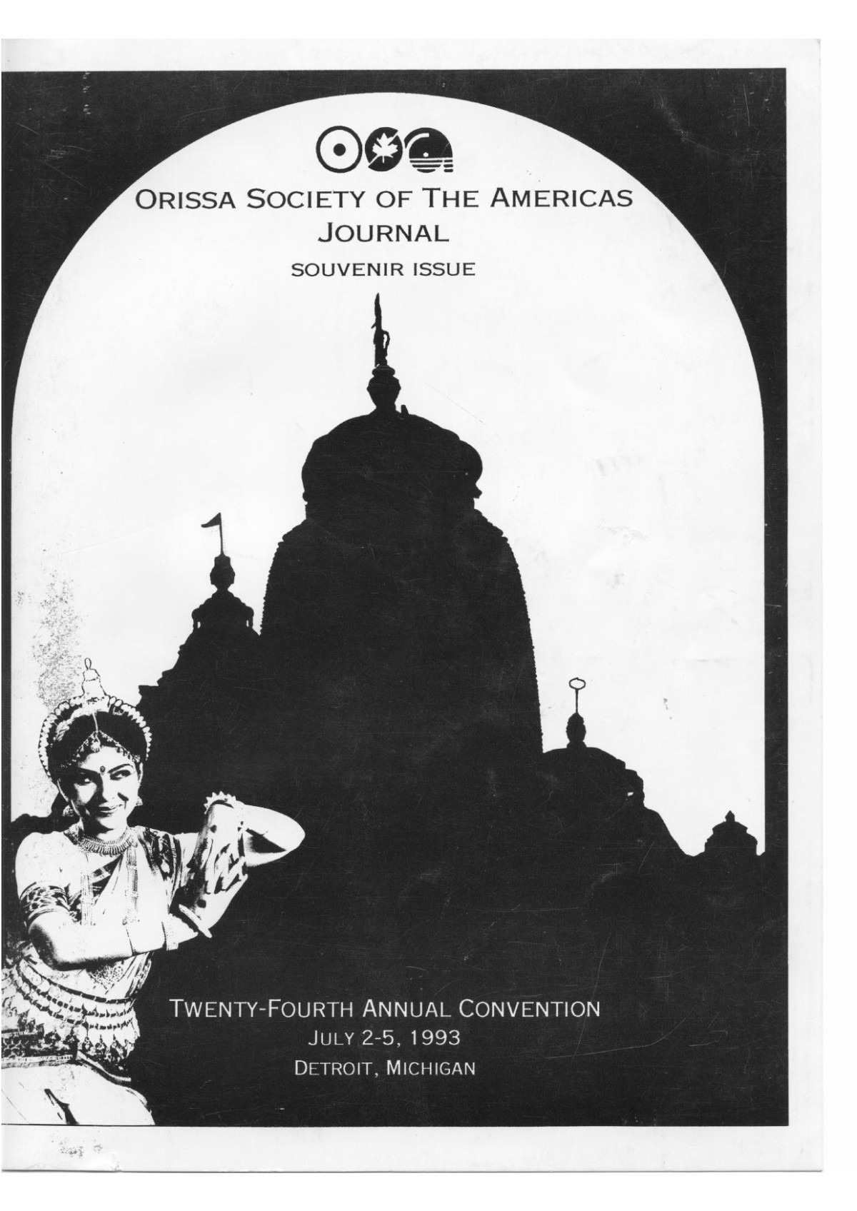Souvenir1993 Odisha Society Of The Americas Odisha Society Of The Americas
