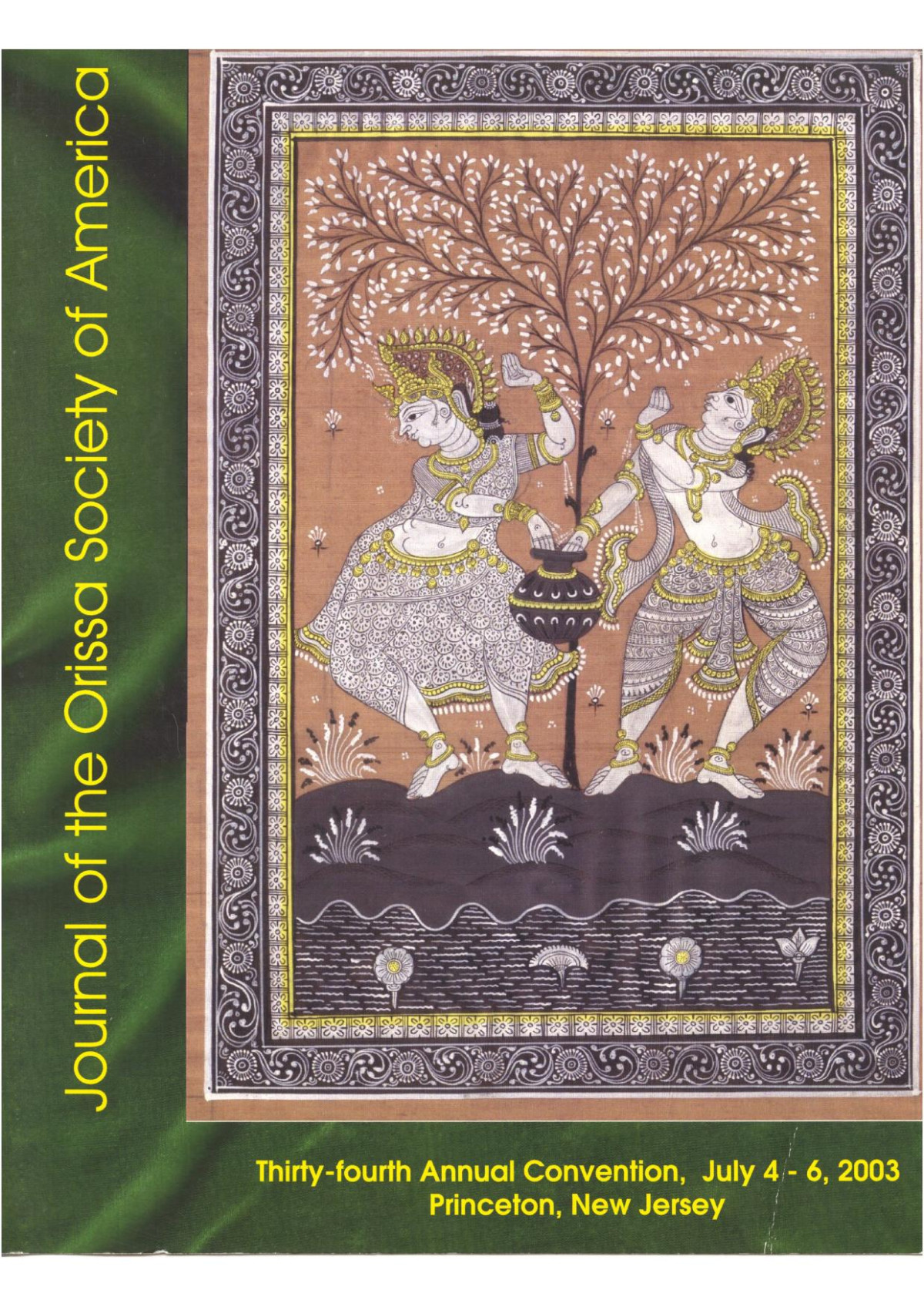 Souvenir2003 Odisha Society Of The Americas Odisha Society Of The Americas