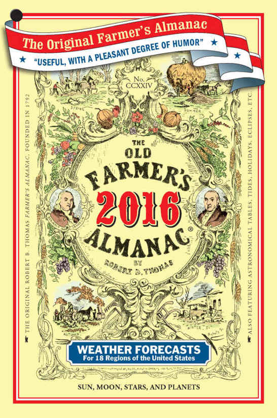 The Old Farmers Almanac 2016 Old Farmers Almanac Almanac