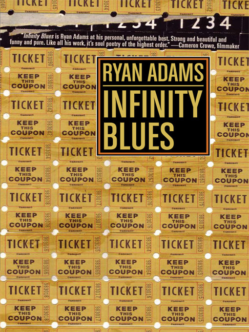 Infinity Blues Ryan Adams Adams Ryan